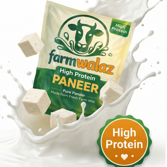 Farmwalaz Fresh High Protein Paneer