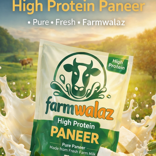 Farmwalaz Fresh High Protein Paneer